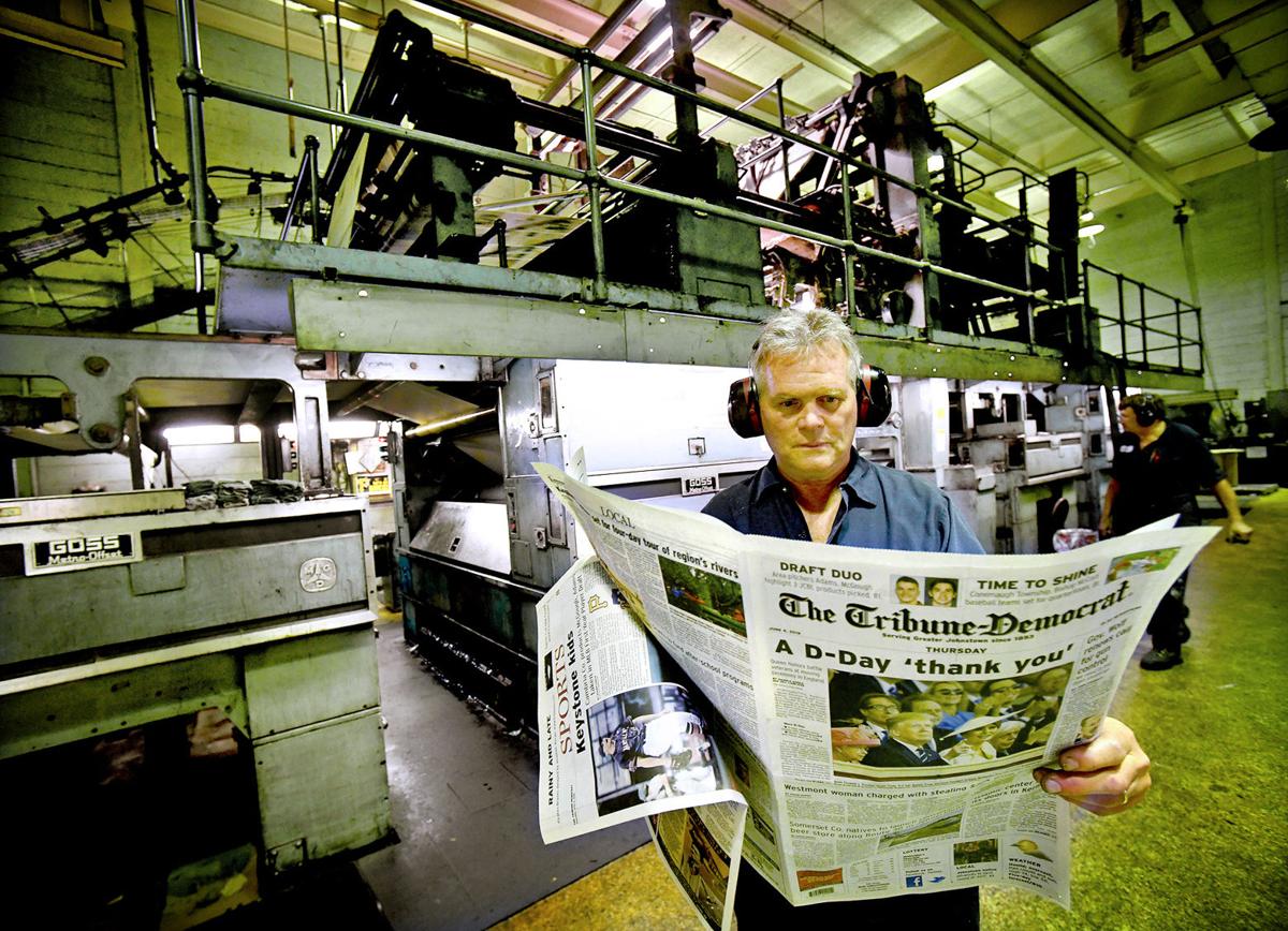 PHOTO GALLERY The TribuneDemocrat's press turns 50 Gallery