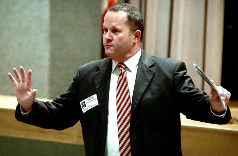 PHOTO GALLERY Cambria County Commissioner Tom Chernisky Voting