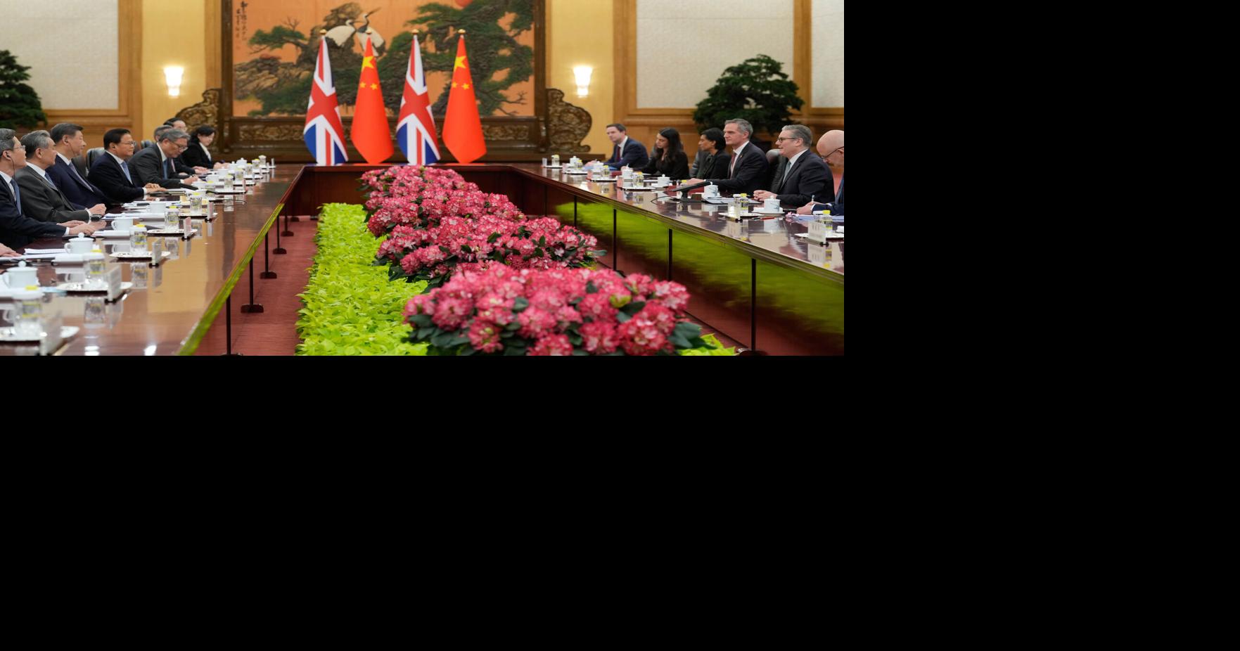 Starmer calls for U.K. to have deeper relationship with China during 'challenging times'