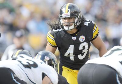 Polamalu shakes off sprained knee, will start for Steelers against