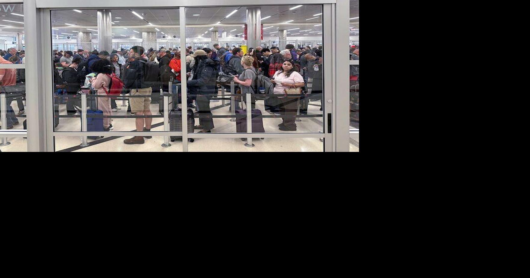 Storms cancel more U.S. flights as TSA remains under pressure from partial government shutdown