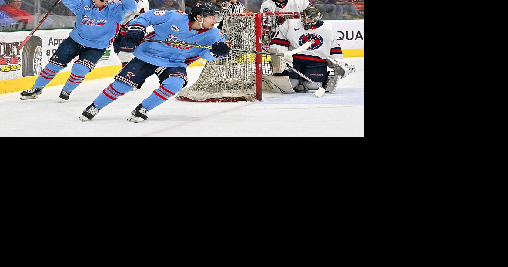 Tomahawks finish off sweep of Rebels to stay in NAHL East Division ...