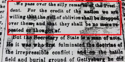 Gettysburg address essay
