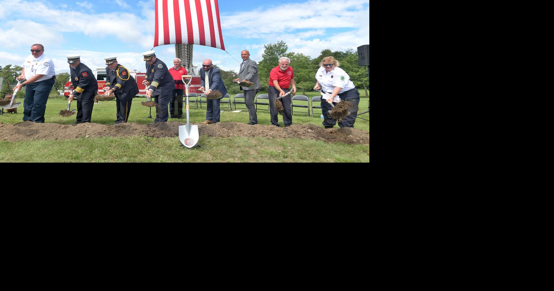 Groundbreaking marks Somerset County as future home of statewide fallen firefighters' memorial