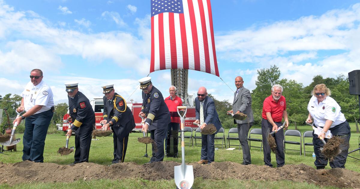 Groundbreaking marks Somerset County as future home of statewide fallen firefighters' memorial