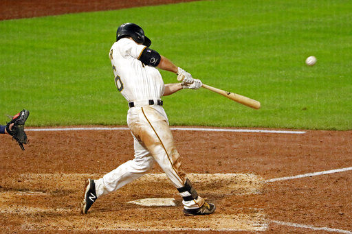 Frazier's walk-off homer lifts Pirates by Brewers 