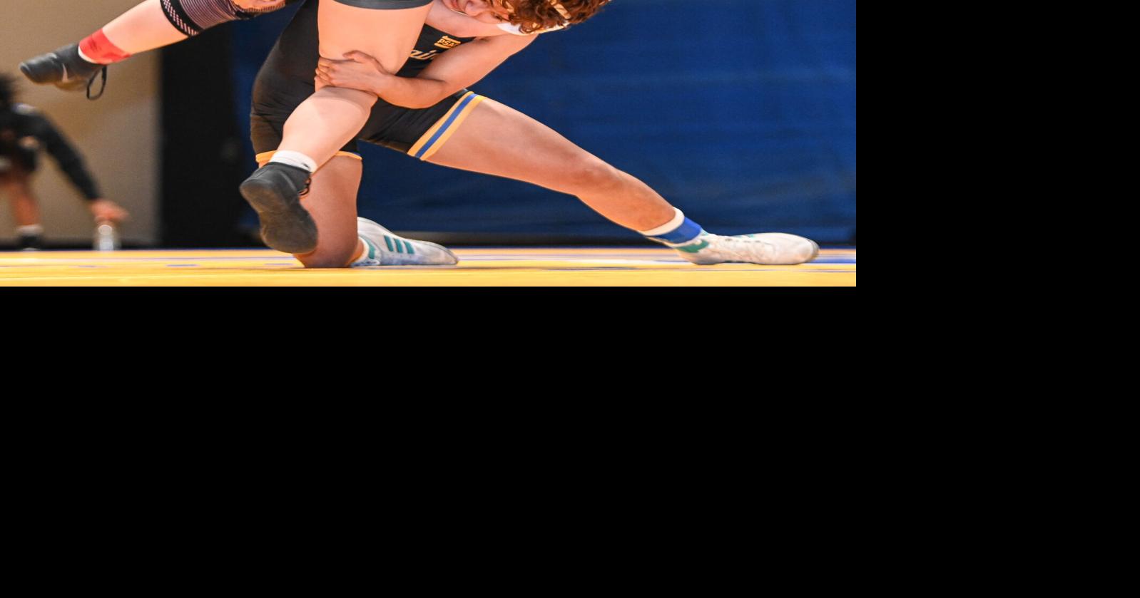 Pitt-Johnstown's Rome Alvarez on Puerto Rico's U23 women's wrestling team