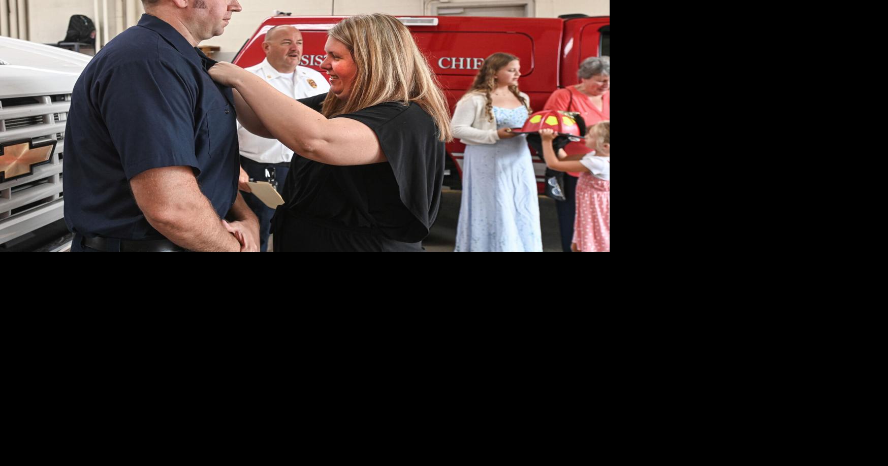 Johnstown Fire Department promotes Dave Noonan to Captain