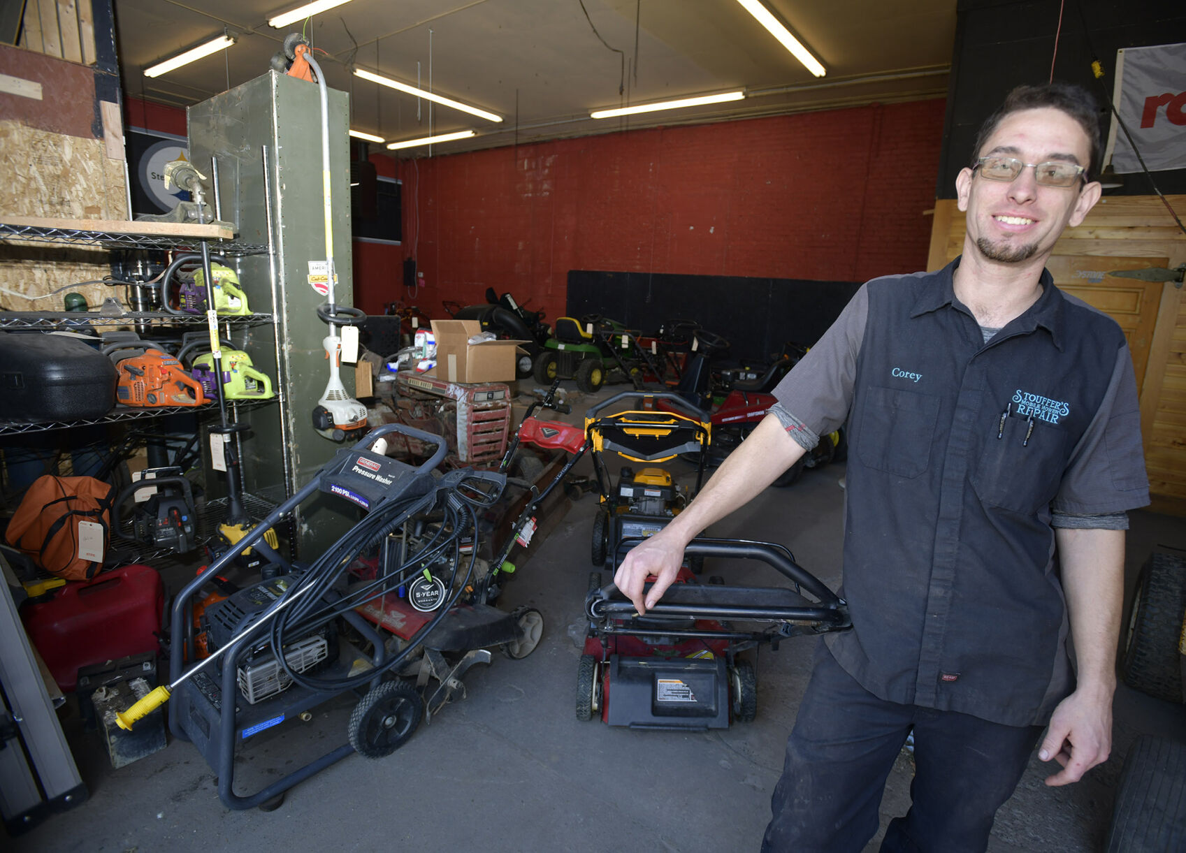 Mobile discount mower repair