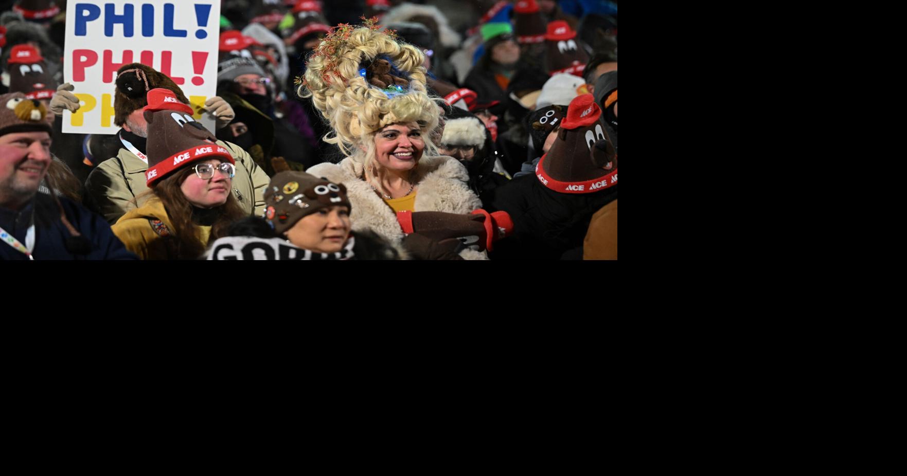 Punxsutawney Phil said to have seen his shadow, forecasting 6 more weeks of wintry weather