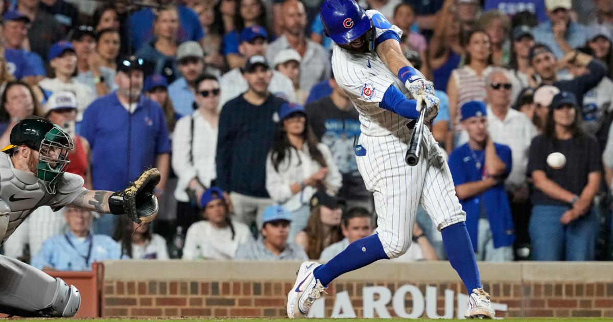 Slumping shortstop Dansby Swanson out of Cubs starting lineup against the Giants Saturday