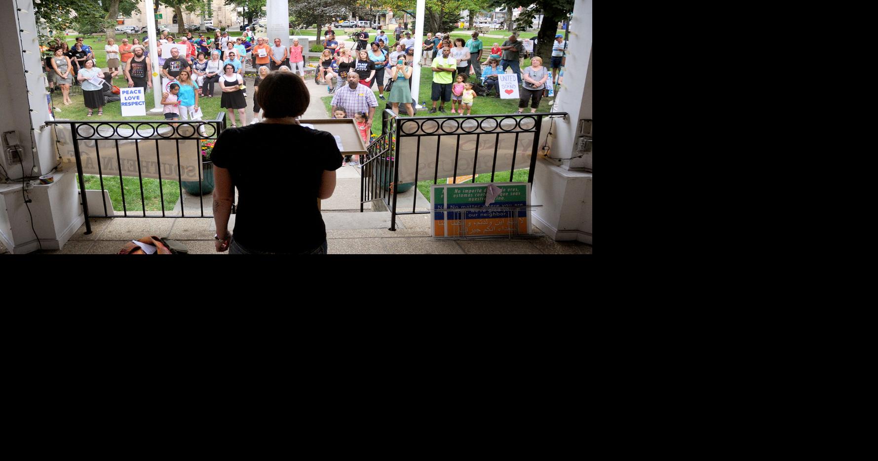 Johnstown rally-goers stand in solidarity against racism, violence ...