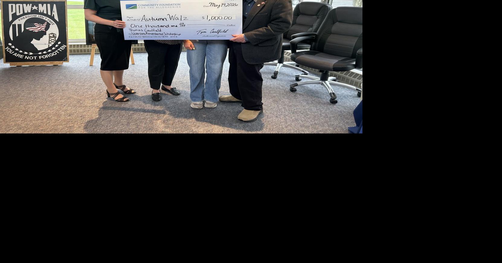 Windber Area senior receives annual veterans scholarship | Local News ...