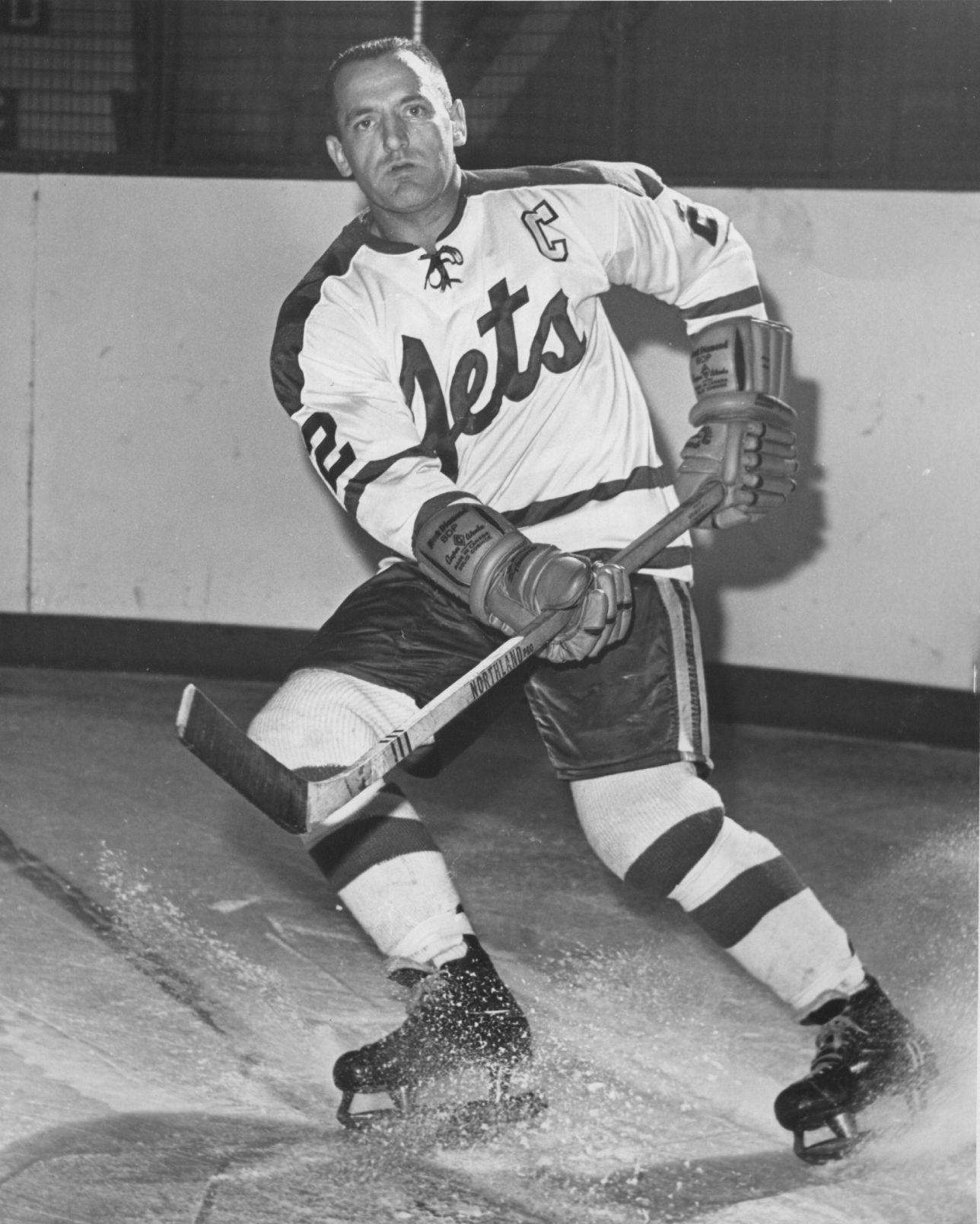 Vintage 1950 Johnstown Jets Hockey Team Photograph program shops signed signature advertisement