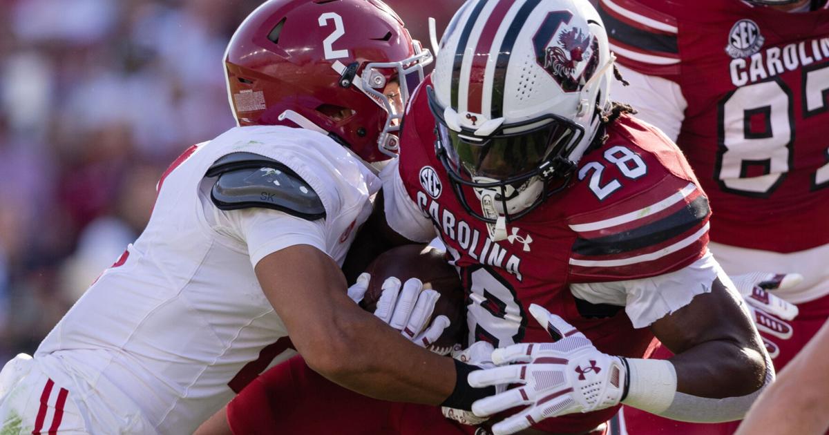 Germie Bernard's 2 late TDs help No. 4 Alabama rally past South Carolina
