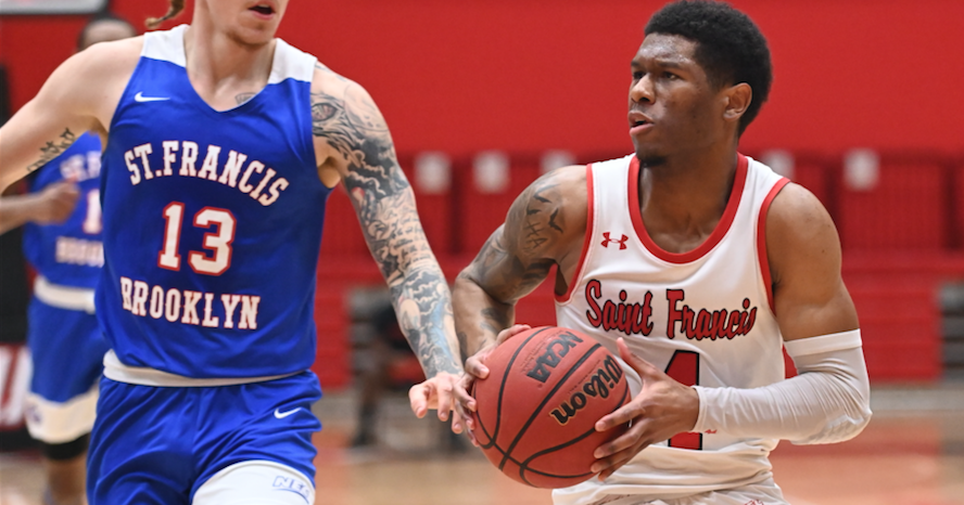 WATCH VIDEO | Freshman Giles Jr. sparks SFU past St. Francis Brooklyn ...