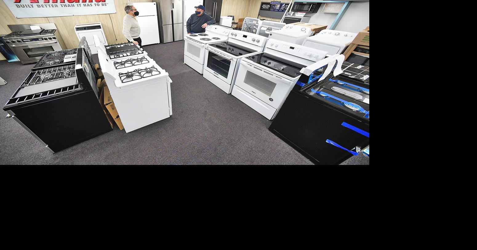 Backlog of orders Economic shutdown causing shortage of appliances Features