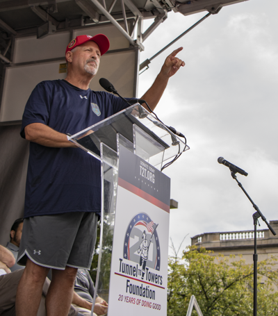 Tunnel to Towers chairman on 'Never Forget' memorial walk; arriving in