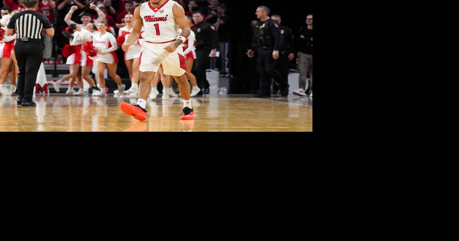 No. 24 Miami (Ohio) improves to 21-0 by holding off Massachusetts 86-84