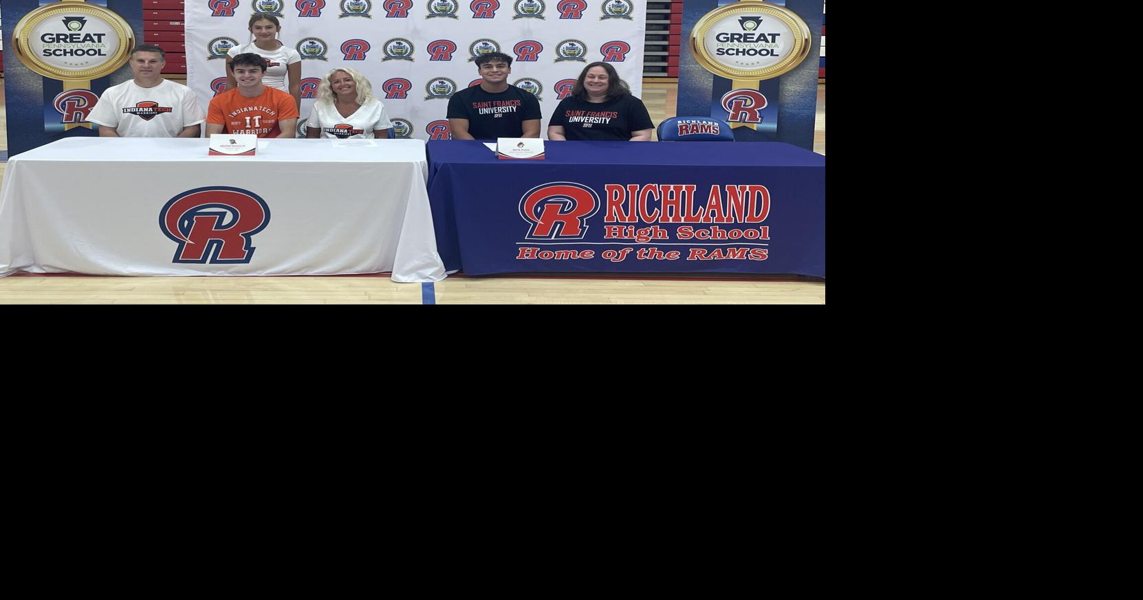 Richland duo to continue track and field careers in college