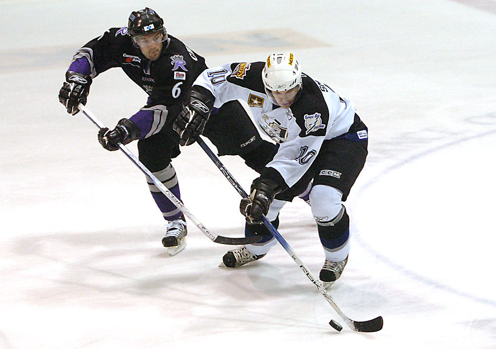 Johnstown Chiefs Game Worn Hockey Jersey Dmitri Tarabrin