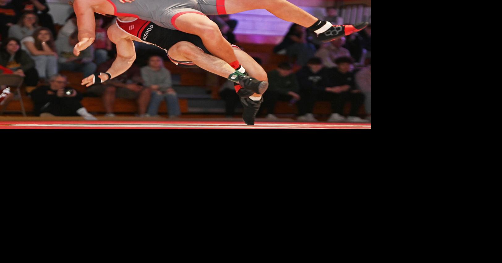 PHOTO GALLERY | Bishop McCort Catholic wrestling team blanks Central in ...