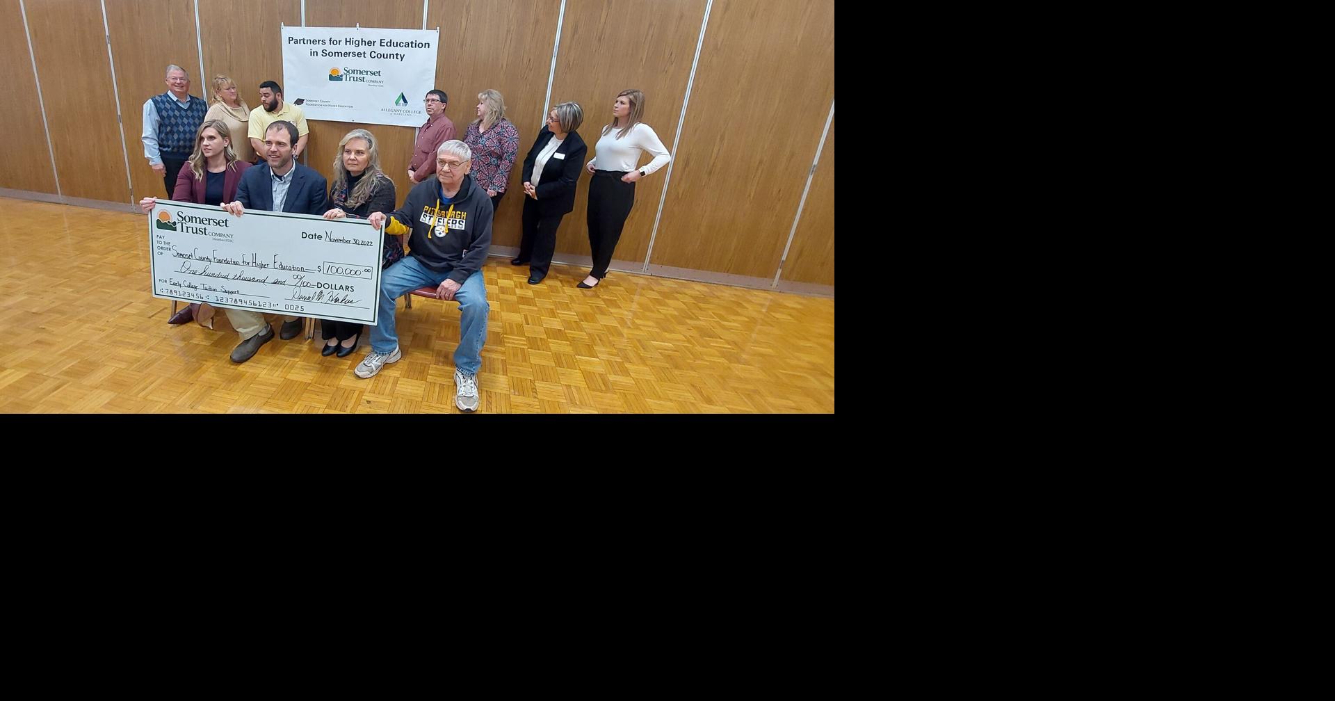 Somerset Trust working to ease barriers for Somerset County students to