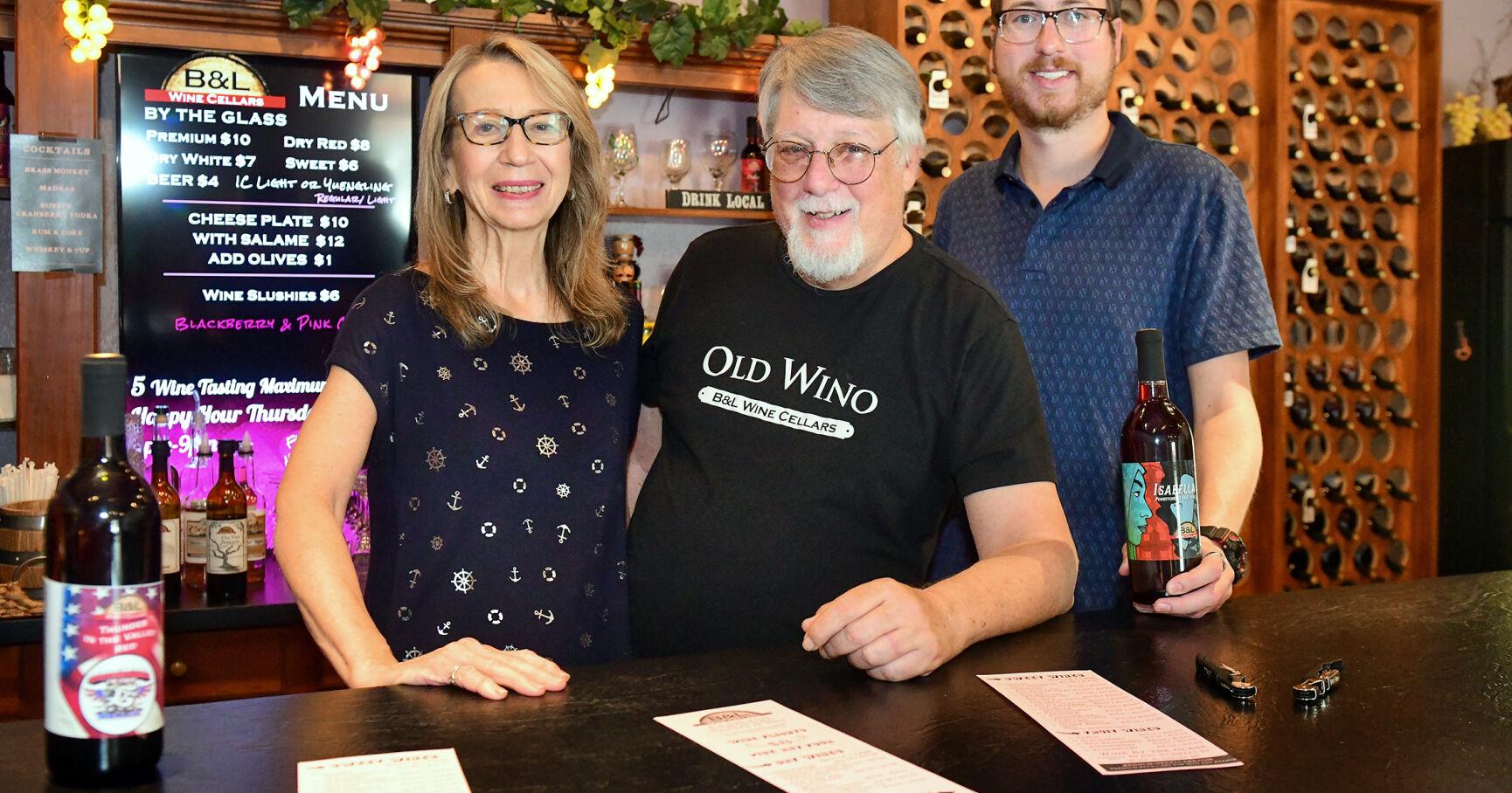 What We Make | 'We really feel good about it' | B&L Wine Cellars makes more than 2,000 gallons of wine yearly - Vimarsana News