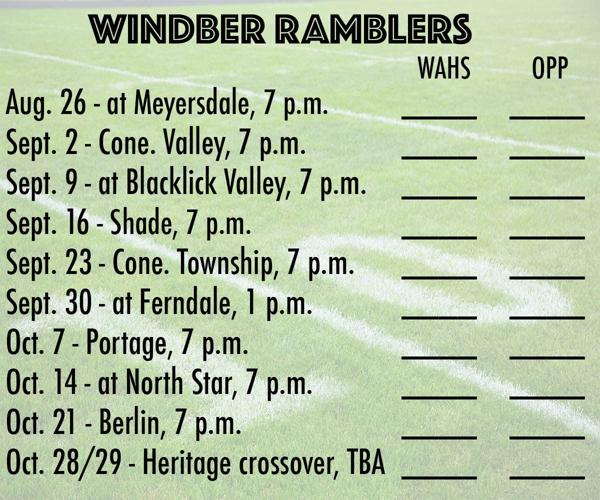 Windber football preview: New stadium, another feature back for Ramblers |  Sports | tribdem.com