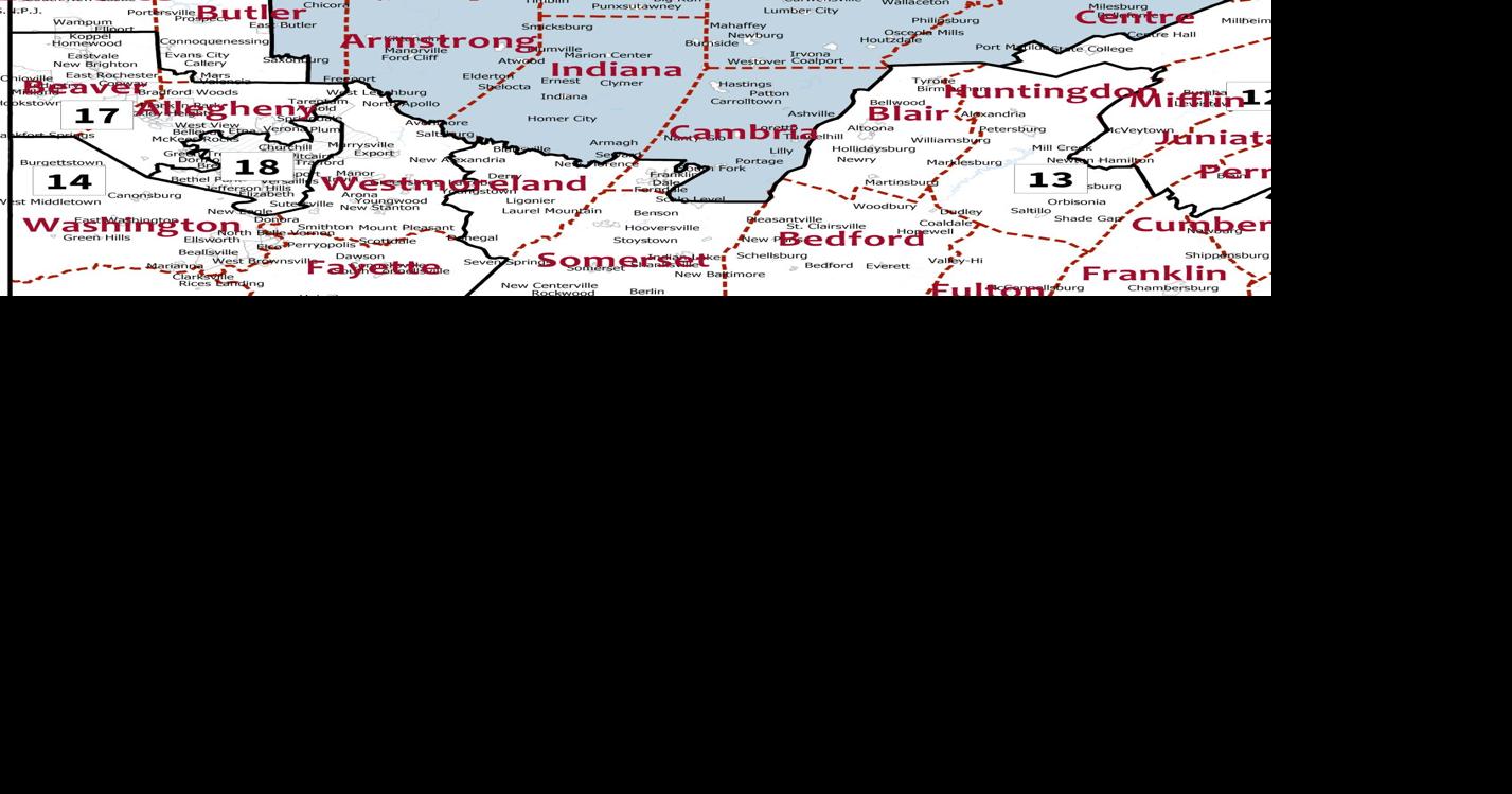 What redrawn congressional map means for Cambria, Somerset counties | News  | tribdem.com