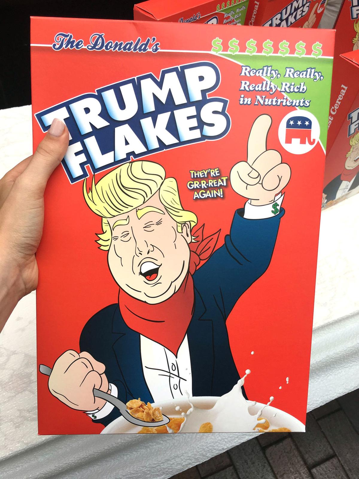 'Tasty bites of freedom': Sweet cereal a Trump-lover's treat | Local News | tribdem.com