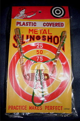 vintage carnival prize Plastic Slingshot 
