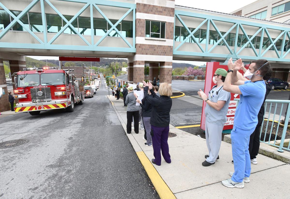 Johnstown's fire, EMS agencies honor Conemaugh Memorial Medical Center