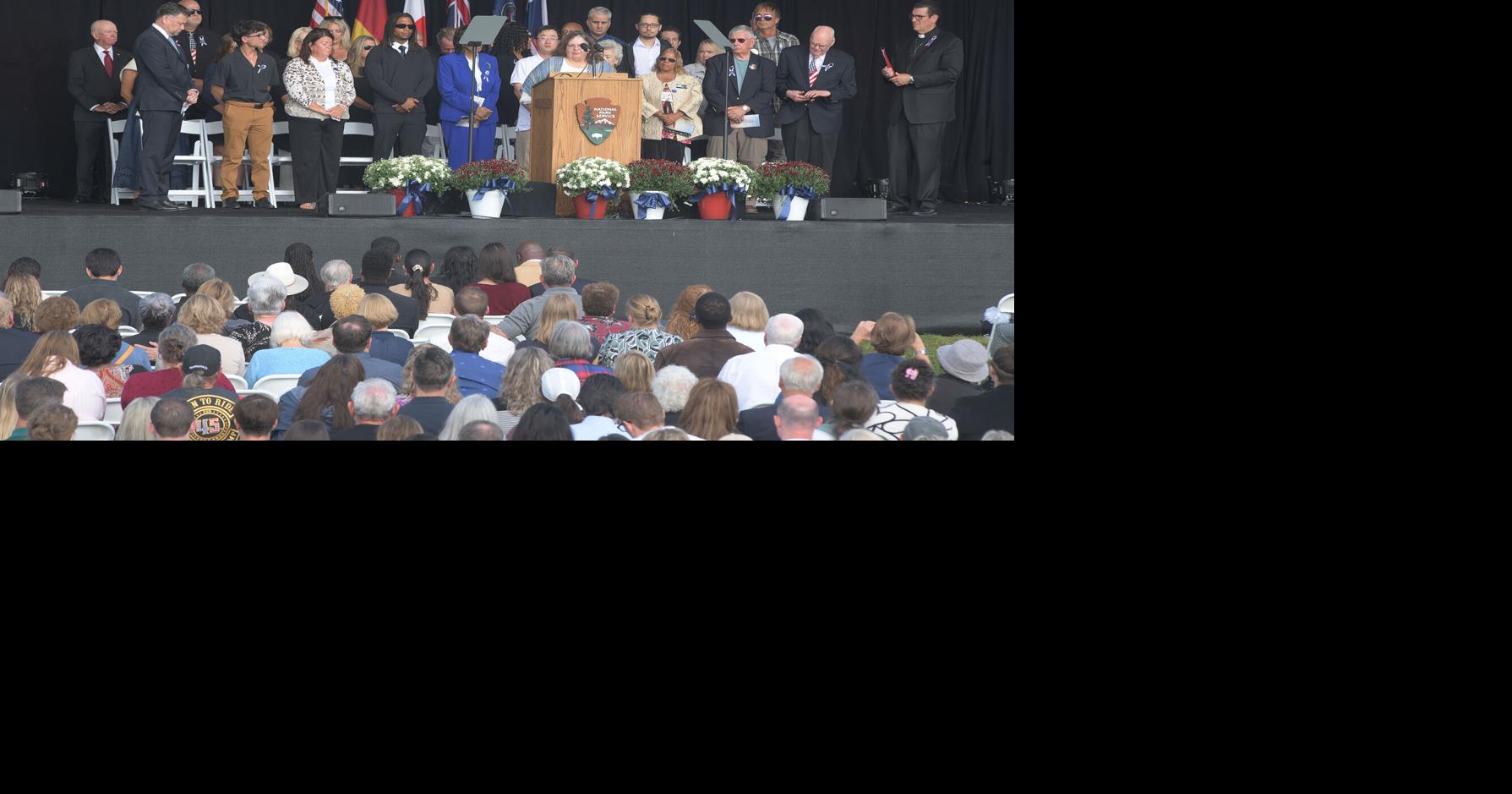 9/11 REMEMBERED | 'Refused to give into fear': Thousands remember Sept. 11 losses at memorial observance