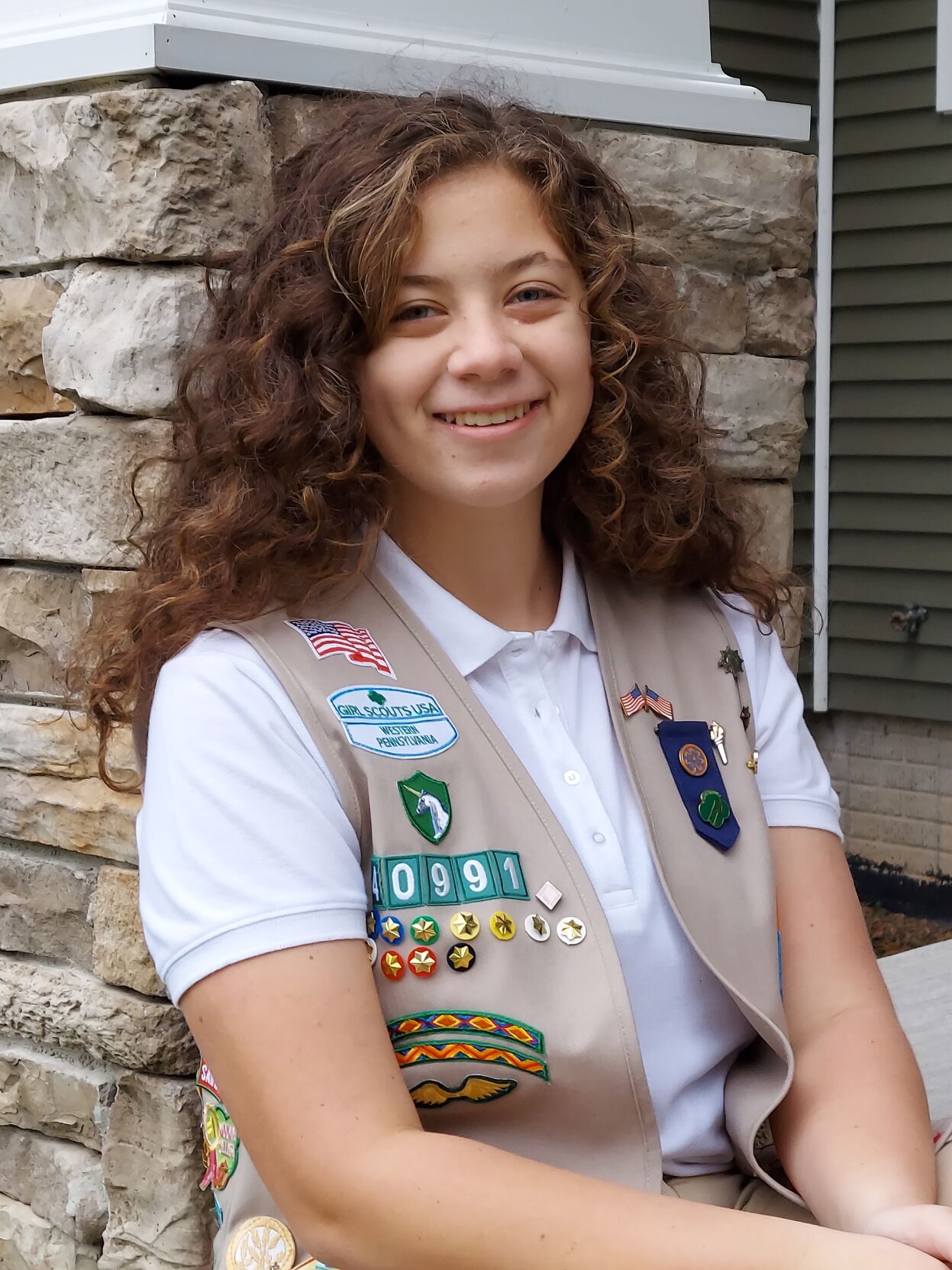 Best Feeling Ever Local Girl Scout Earns Gold Award With Flower Box Project News