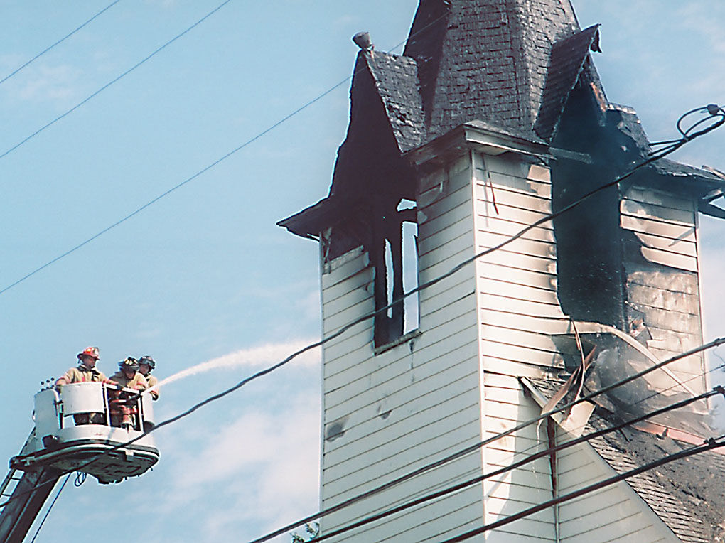 Fire destroys historic church Local News
