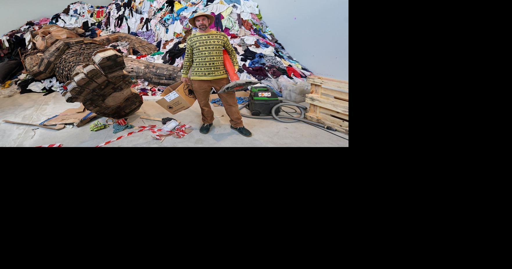 Trolls come indoors as a Danish recycling artist stages his first museum exhibit