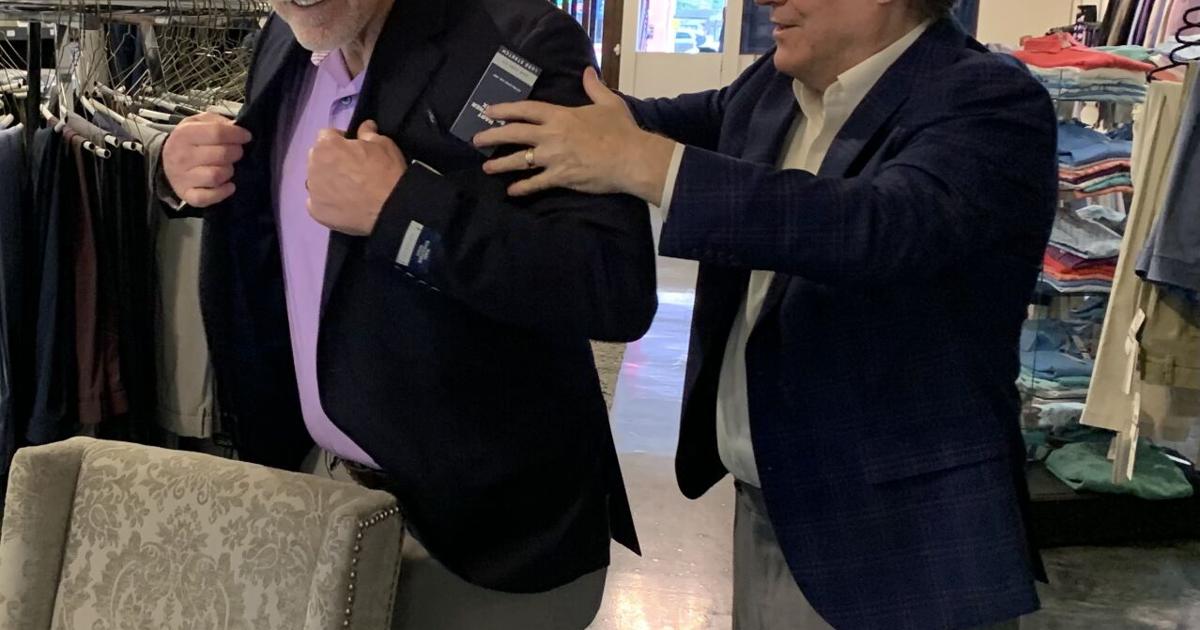 'He's the same size': Johnstown sports hero returns to local clothing store for a new coat