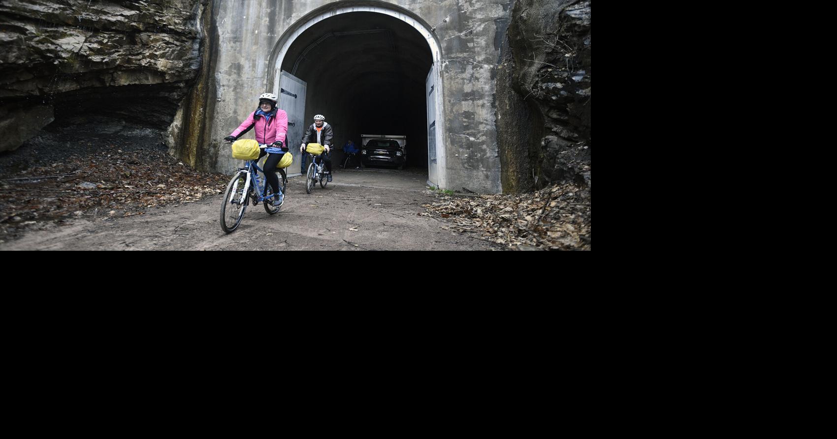 PHOTO GALLERY Big Savage moment: Great Allegheny Passage tunnel opens
