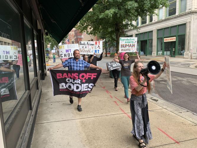 Rally for Reproductive Rights in Johnstown