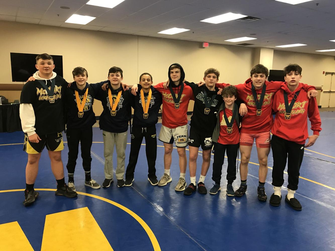 McCort leads the way at youth wrestling championships Sports