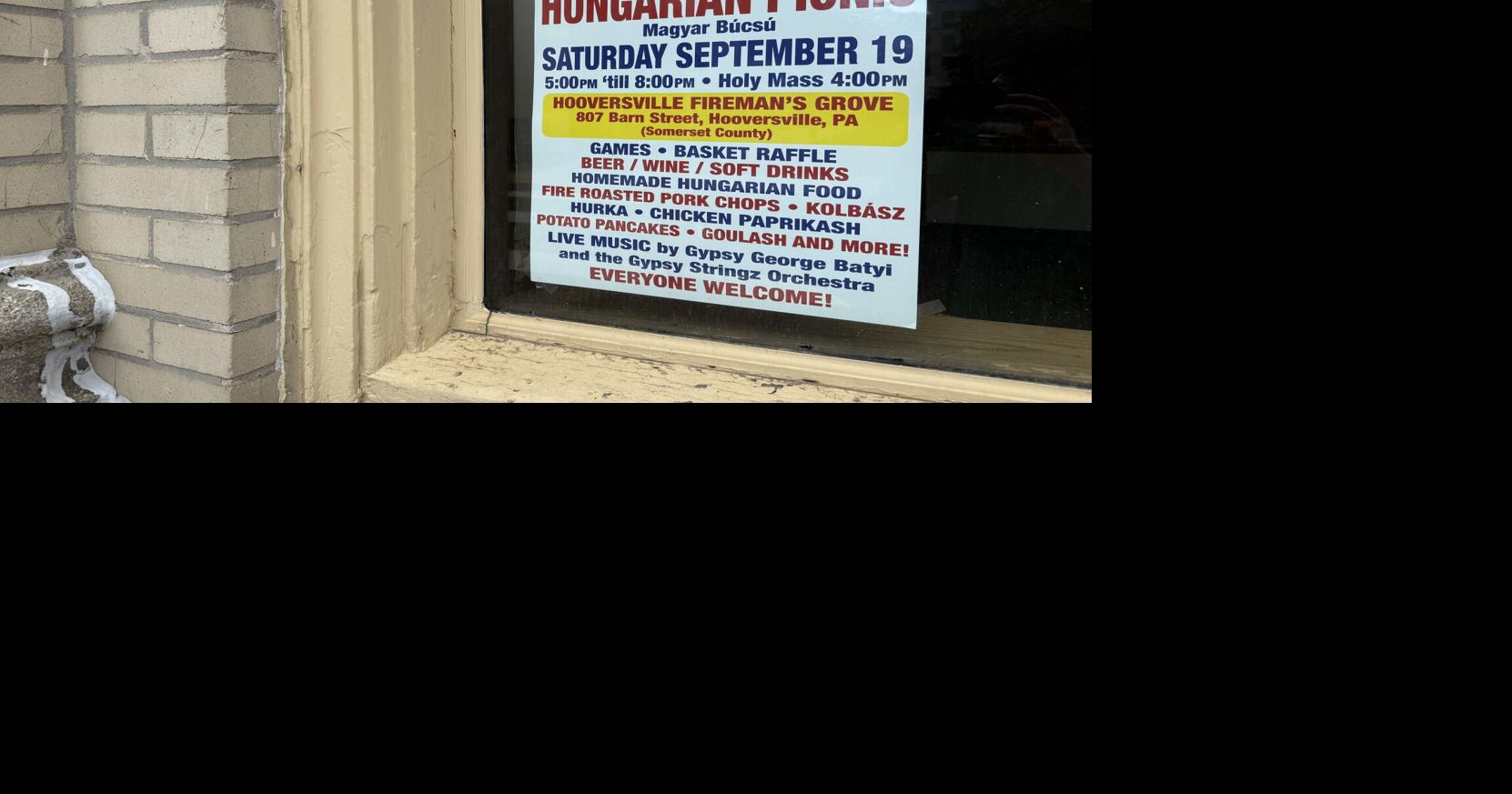 Hooversville's Holy Family Parish set to hold Hungarian picnic