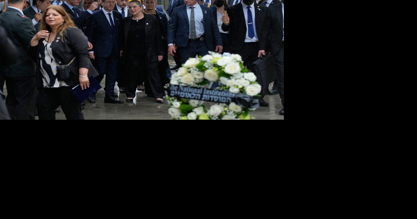 Israel's president visits Sydney's Bondi Beach massacre site, meets victims' families