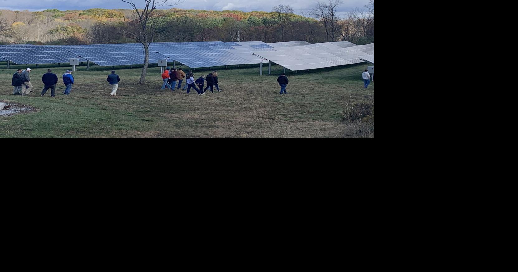 Prince Gallitzin tour highlights solar power savings, potential to lower energy costs