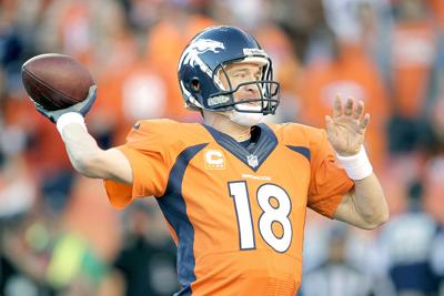 2014 AFC Championship game, Patriots vs. Broncos: Peyton Manning