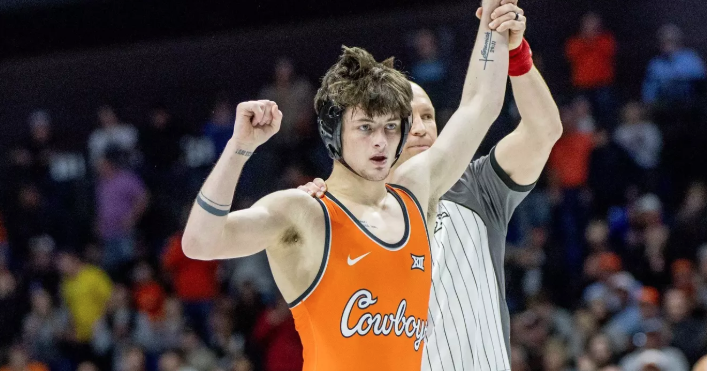 Oklahoma State's Jax Forrest advances to quarterfinals as 2 other area grads prevail