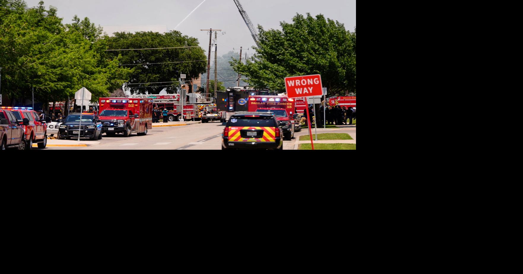 Crews in Dallas search for missing after massive apartment fire leaves ...