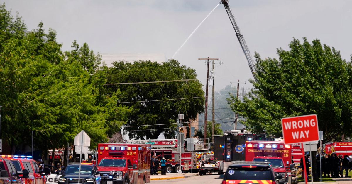 Crews in Dallas search for missing after massive apartment fire leaves ...