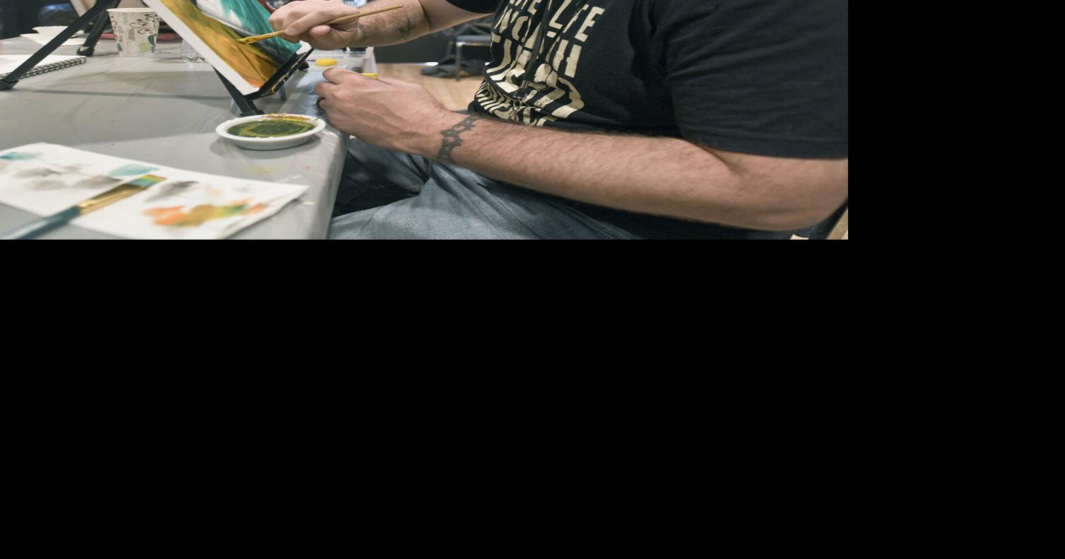 PHOTO GALLERY | 'Express those emotions': For veterans, art therapy ...