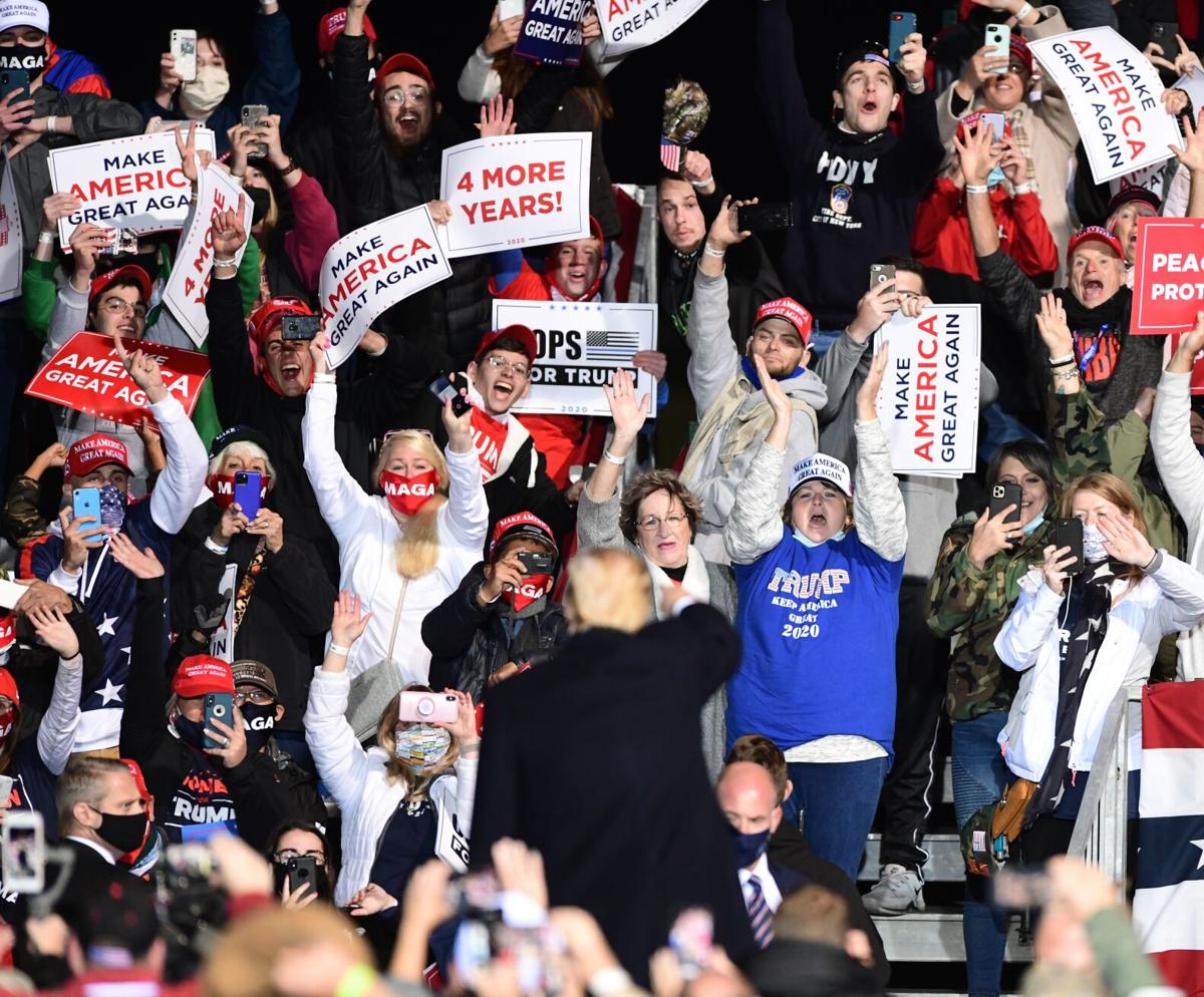 Trump fans